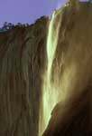 Horsetail Falls, sunset