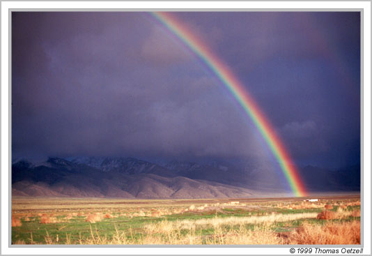 Rainbow, Ruby Mountains, Nevada