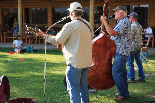 Headwaters plays Redfish Lake Lodge on the grass Friday, August 17.
