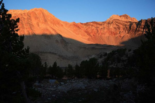 Chinese wall in the morning light.
