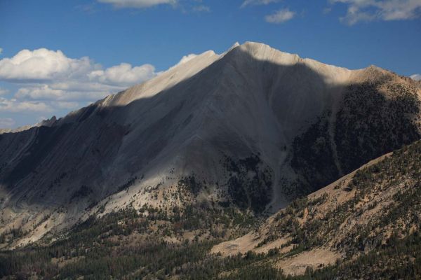 Partial eclipse; D. O. Lee Peak.
