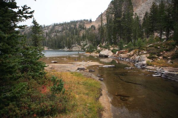 Inlet at Quiet Lake.
