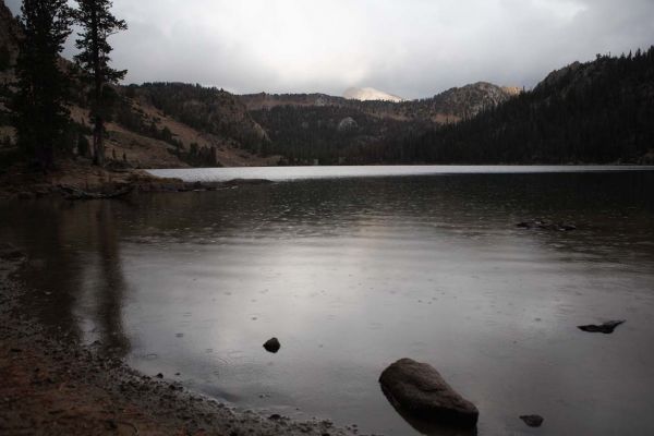 Storm; Quiet Lake.
