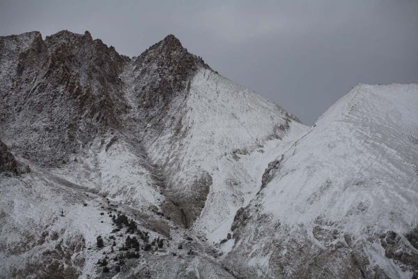 East ridge of Castle Peak.
