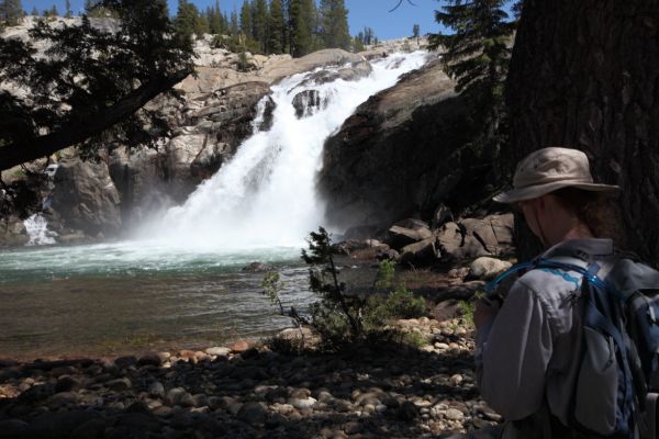 White Cascade at Glen Aulin.
