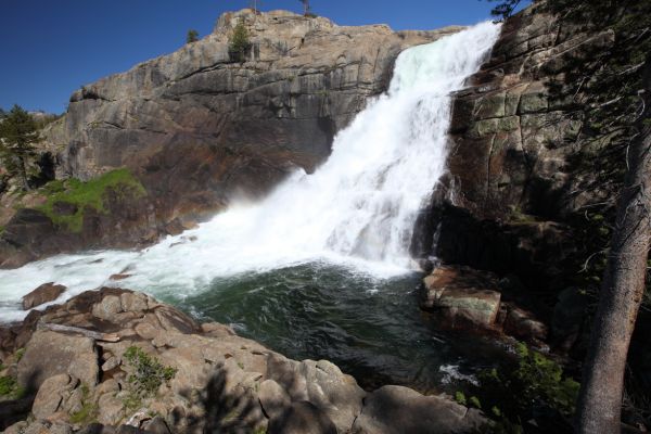 White Cascade at Glen Aulin.
