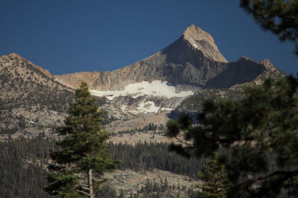 Mt. Clark from the summit of Half Dome.
