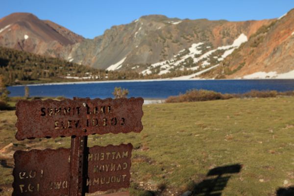 These old rusty trail signs have always been a reminder that I am in Yosemite.
