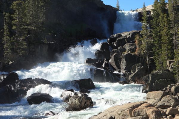 Tuolumne Falls.
