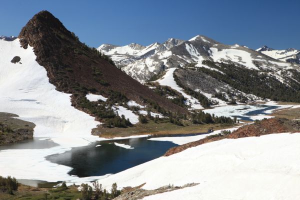 The upper of the Gaylor Lakes.
