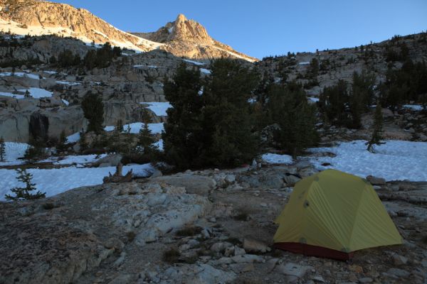 Hopefully, an early start crossing east ridge of Mount Conness today if we can get packed.
