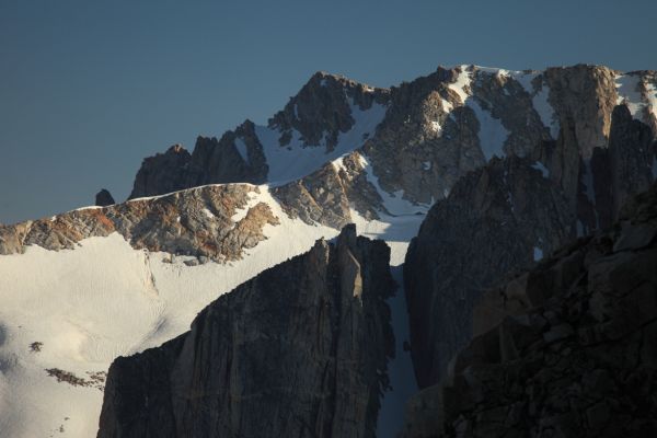 Mount Conness beyond the east ridge of North Peak.
