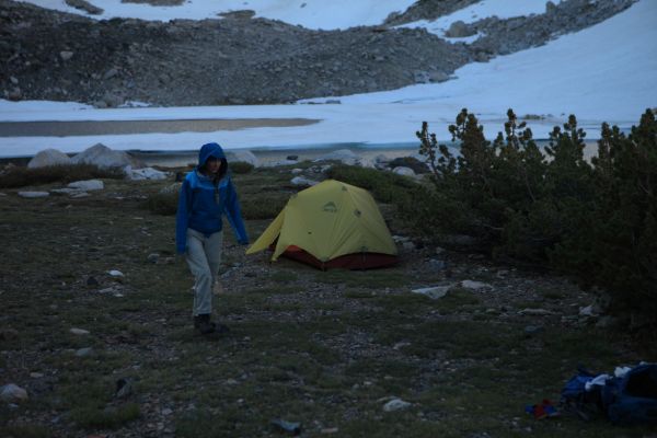 Morning at Shepherd Lake.
