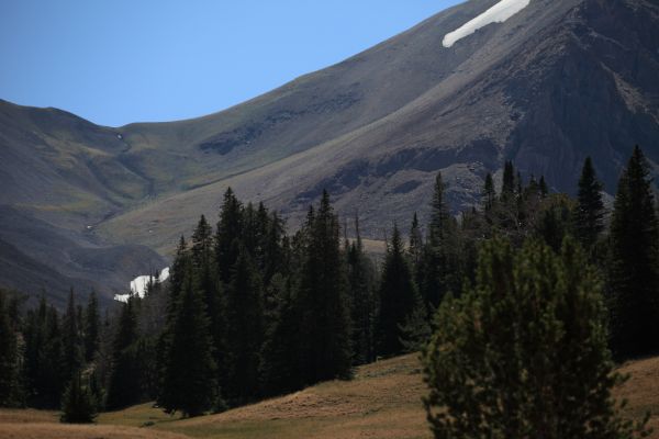 Leatherman Pass from the northeast.
