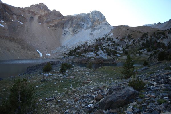 Inlet arm of Pass Lake.
