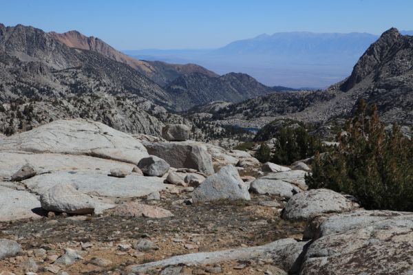 Looking back toward Owens Valley.

