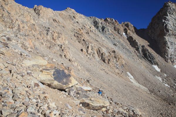 Wallace Col from the west.  The top is further left from top left corner of photo.
