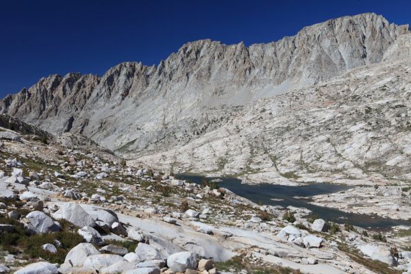 The lake northwest of Lake 11293', south of Sapphire Lake.
