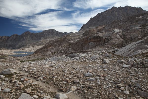 Mount Huxley on the right.
