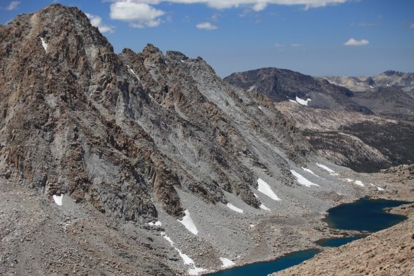 West, down Darwin Canyon from Lamarck Col.
