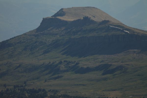 Beartooth Butte from Lonesome Mountain's south summit.
