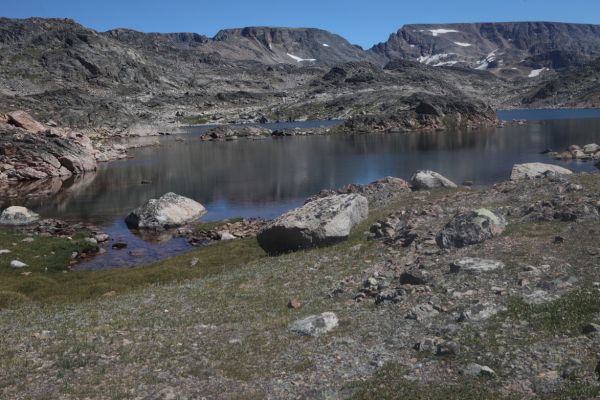 Looking northeast across Maryott Lake.
