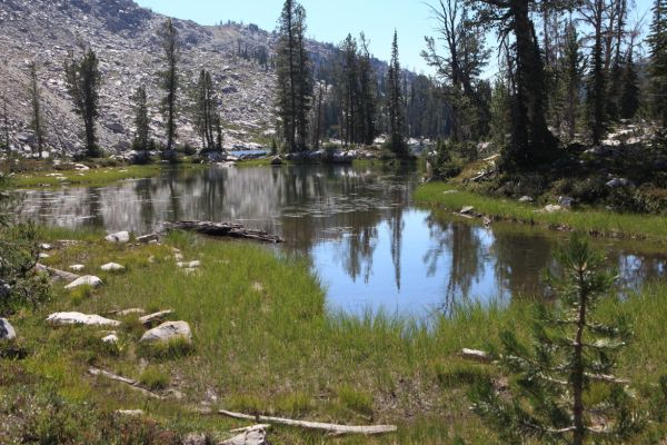 Ten Lakes Basin at 8881'.
