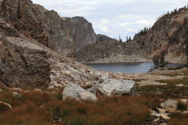 I also learned that they had successfully fished this lake using spinning gear.  Encouraging news, since I carried my pack fly rod and reel up here on top of 3 plus lenses and a DSLR.
