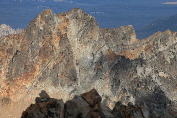 Williams Peak, northwest from the summit of Thompson Peak.
