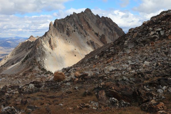 Mt. Williams above the Thompson/Williams Saddle.
