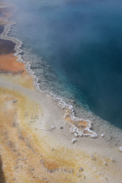 Black Pool; West Thumb Geyser Basin.
