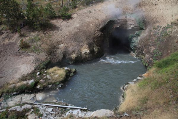 Dragon's Mouth Spring.
