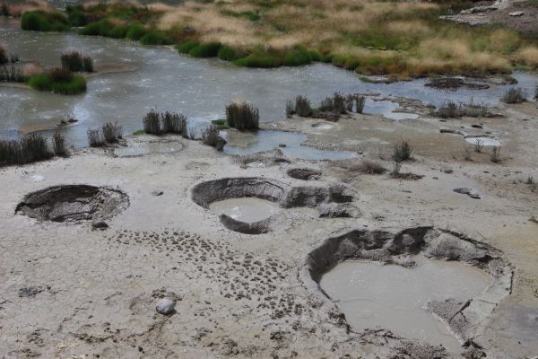 Mud Volcano area.
