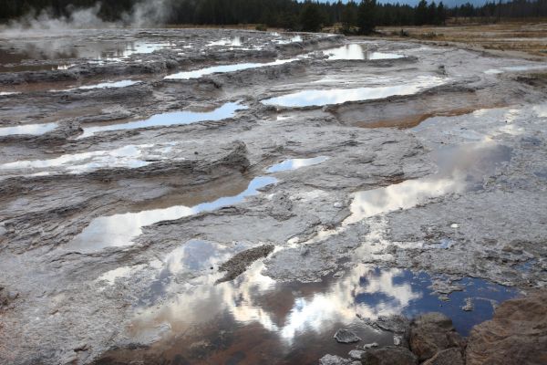 Suprise Pool, Firehole Lake Drive.
