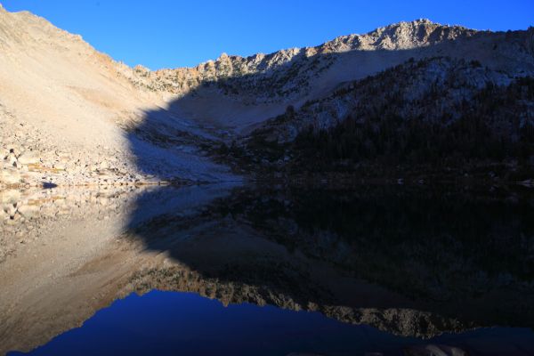 Reflections, Hidden Lake.
