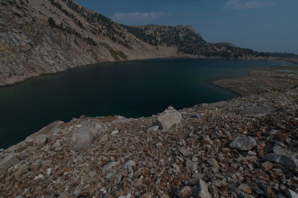 Cirque Lake was the only large lake in the Big Boulder Lake Basin I did not fish.
