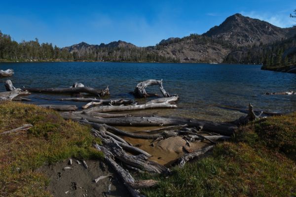 I hope the "primo" camp spot across Hummock Lake is not occupied.
