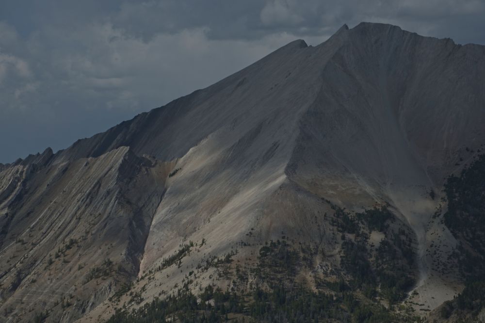 WCP-8 (10557') from the top of the ridge SW of Ants Basin.  (95 mm)
